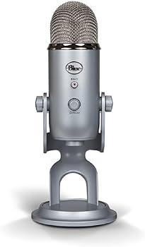 Blue Microphones Yeti USBマイク シルバー Amazon.com: Logitech Creators Blue Yeti USB Microphone for